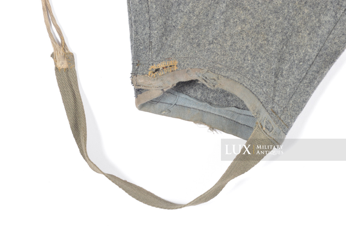 Rare pantalon de combat M36 Heer gris pierre, « LAGO » - photo 16