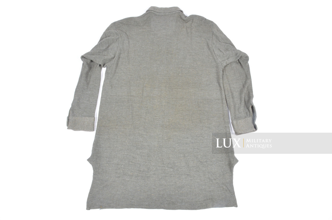 Chemise réglementaire Heer / Waffen-SS fin de guerre en laine, « RBNr » - photo 14