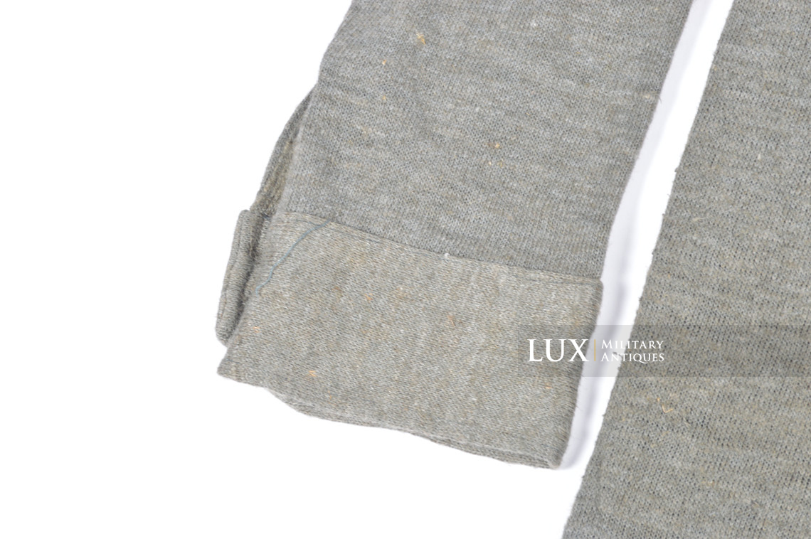 Chemise réglementaire Heer / Waffen-SS fin de guerre en laine, « RBNr » - photo 15