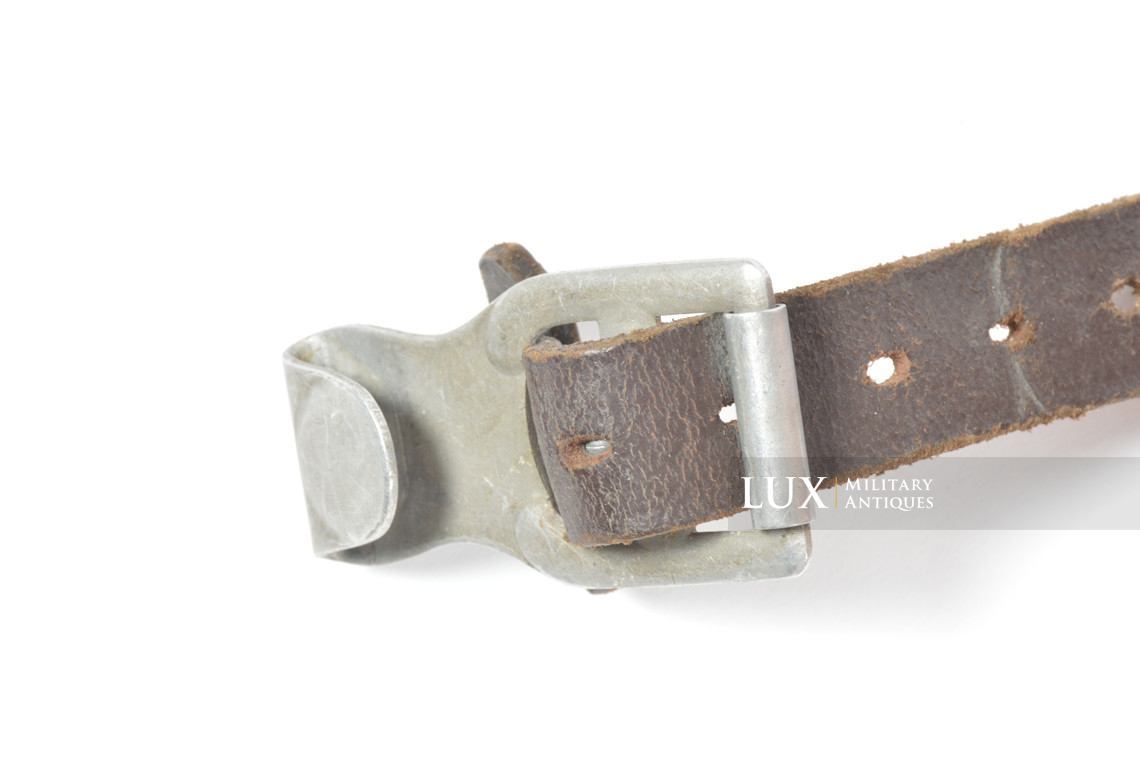 Brelage Luftwaffe précoce en cuir brun chocolat, « L.B.A.(S.) - 1939 » - photo 7