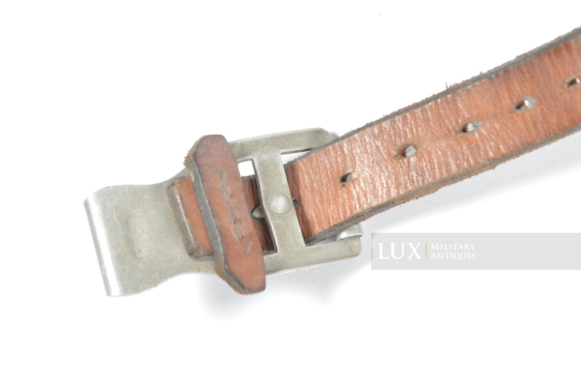 Brelage Luftwaffe précoce en cuir brun chocolat, « L.B.A.(S.) - 1939 » - photo 13