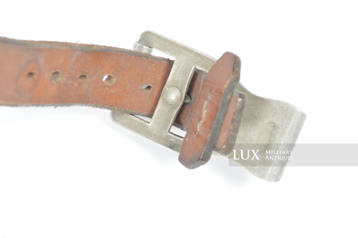 Brelage Luftwaffe précoce en cuir brun chocolat, « L.B.A.(S.) - 1939 » - photo 14