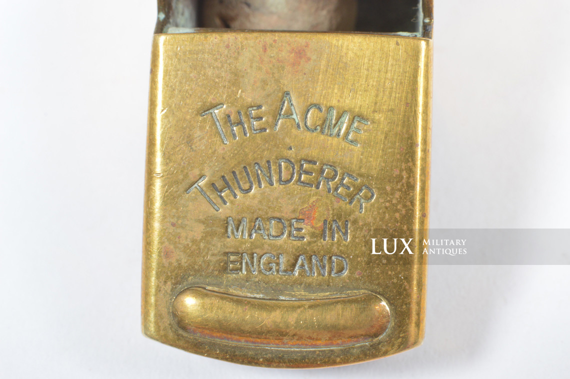 Rare sifflet réglementaire US, « ACME - ARMY NAVY » - photo 14