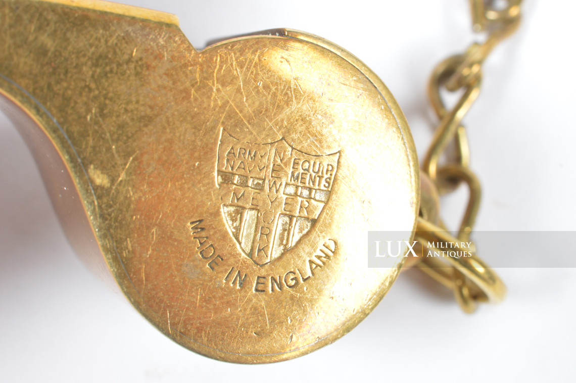 Rare sifflet réglementaire US, « ACME - ARMY NAVY » - photo 15