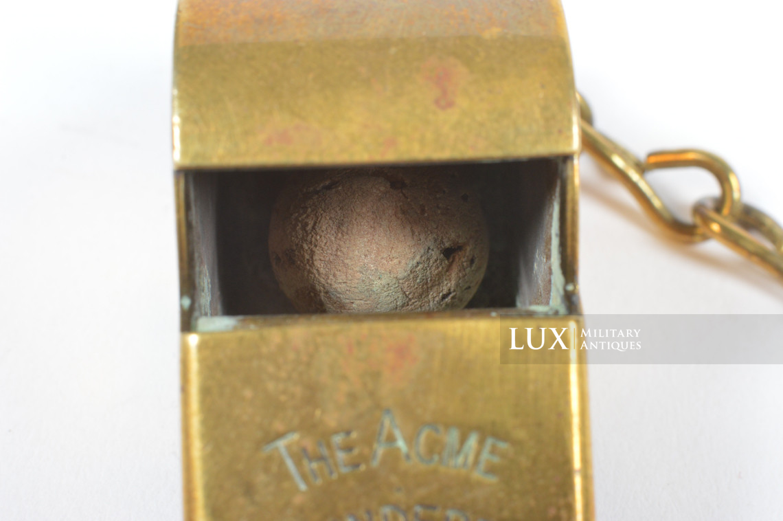 Rare sifflet réglementaire US, « ACME - ARMY NAVY » - photo 16