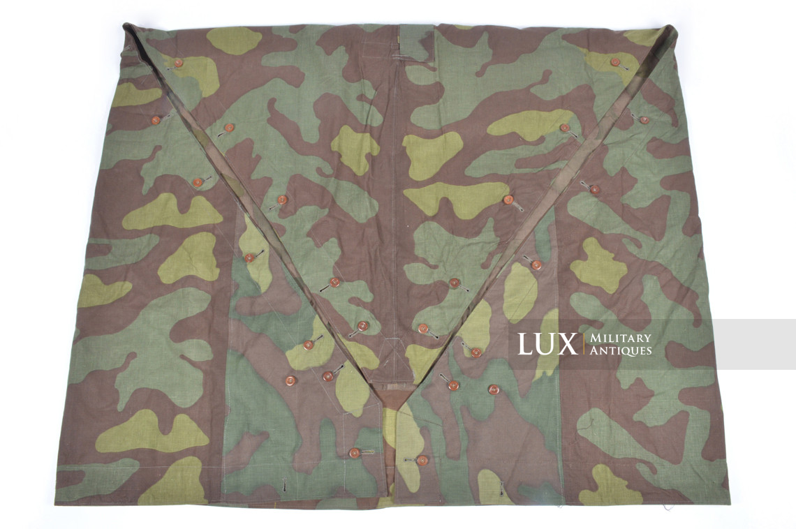 Rare German Heer / Luftwaffe italian camouflage shelter quarter / poncho - photo 4
