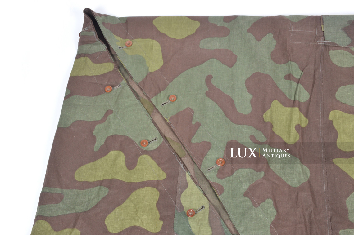 Rare German Heer / Luftwaffe italian camouflage shelter quarter / poncho - photo 10