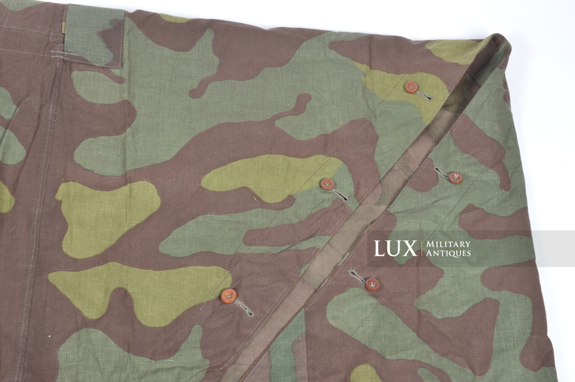 Rare German Heer / Luftwaffe italian camouflage shelter quarter / poncho - photo 11