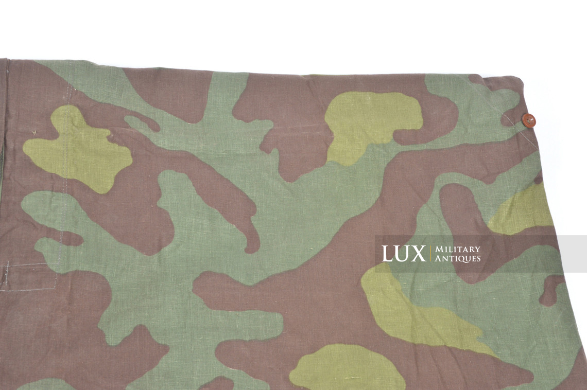 Rare German Heer / Luftwaffe italian camouflage shelter quarter / poncho - photo 17