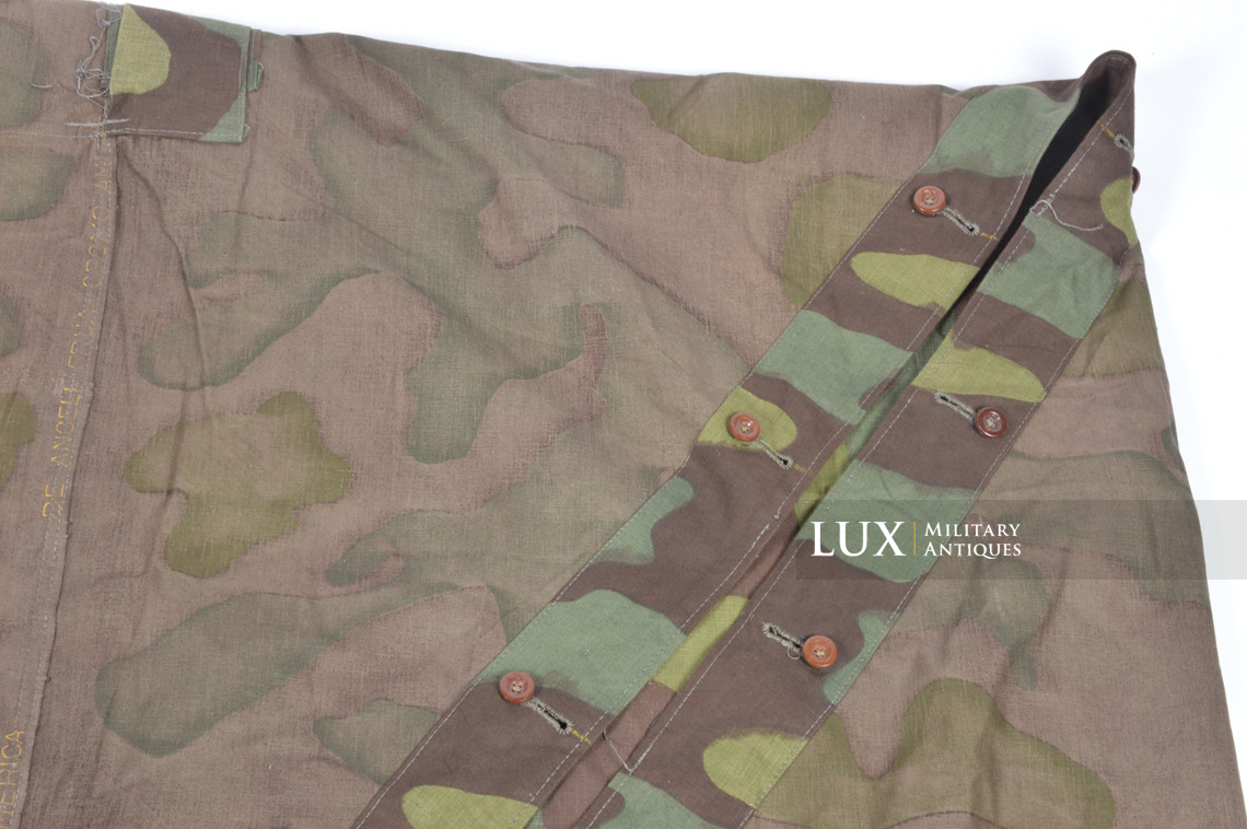 Rare German Heer / Luftwaffe italian camouflage shelter quarter / poncho - photo 23