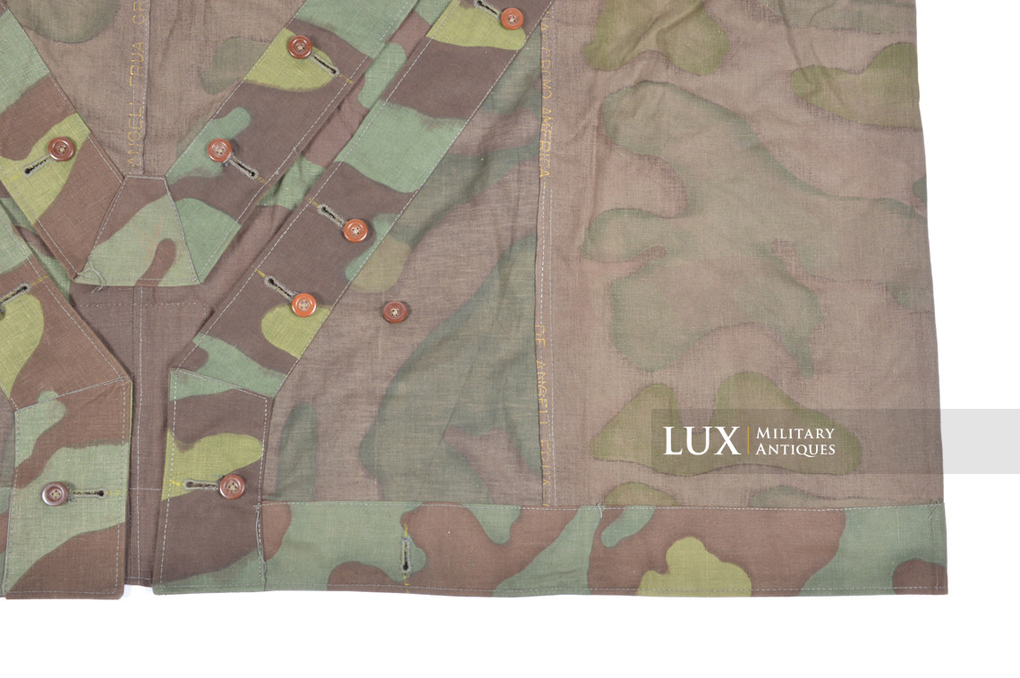Rare German Heer / Luftwaffe italian camouflage shelter quarter / poncho - photo 24