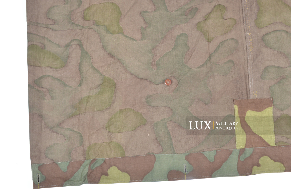 Rare German Heer / Luftwaffe italian camouflage shelter quarter / poncho - photo 32