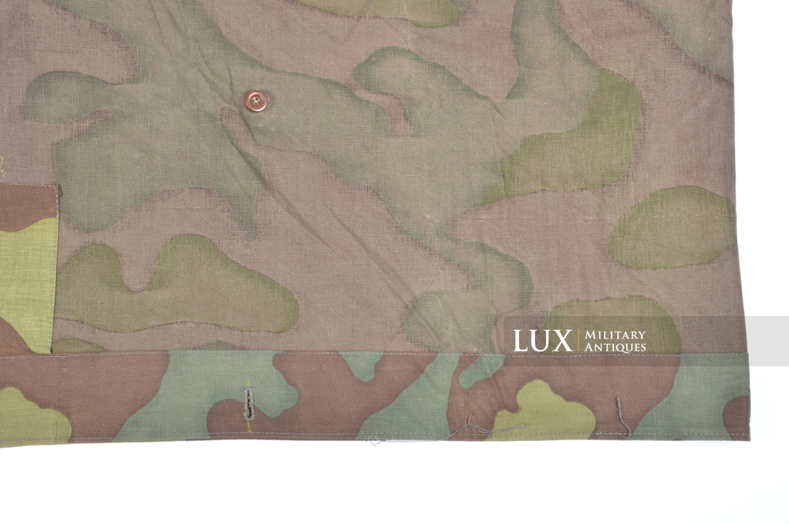 Rare German Heer / Luftwaffe italian camouflage shelter quarter / poncho - photo 35