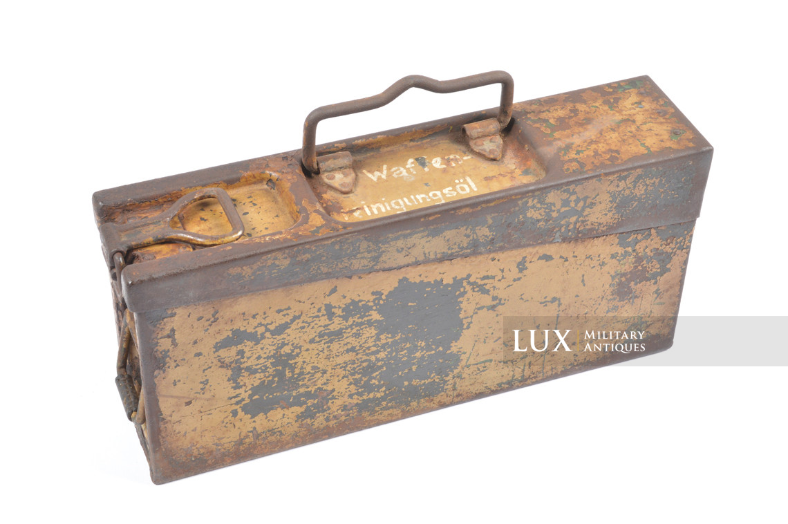 German MG service box, « Waffen-Reinigungsöl » - photo 7