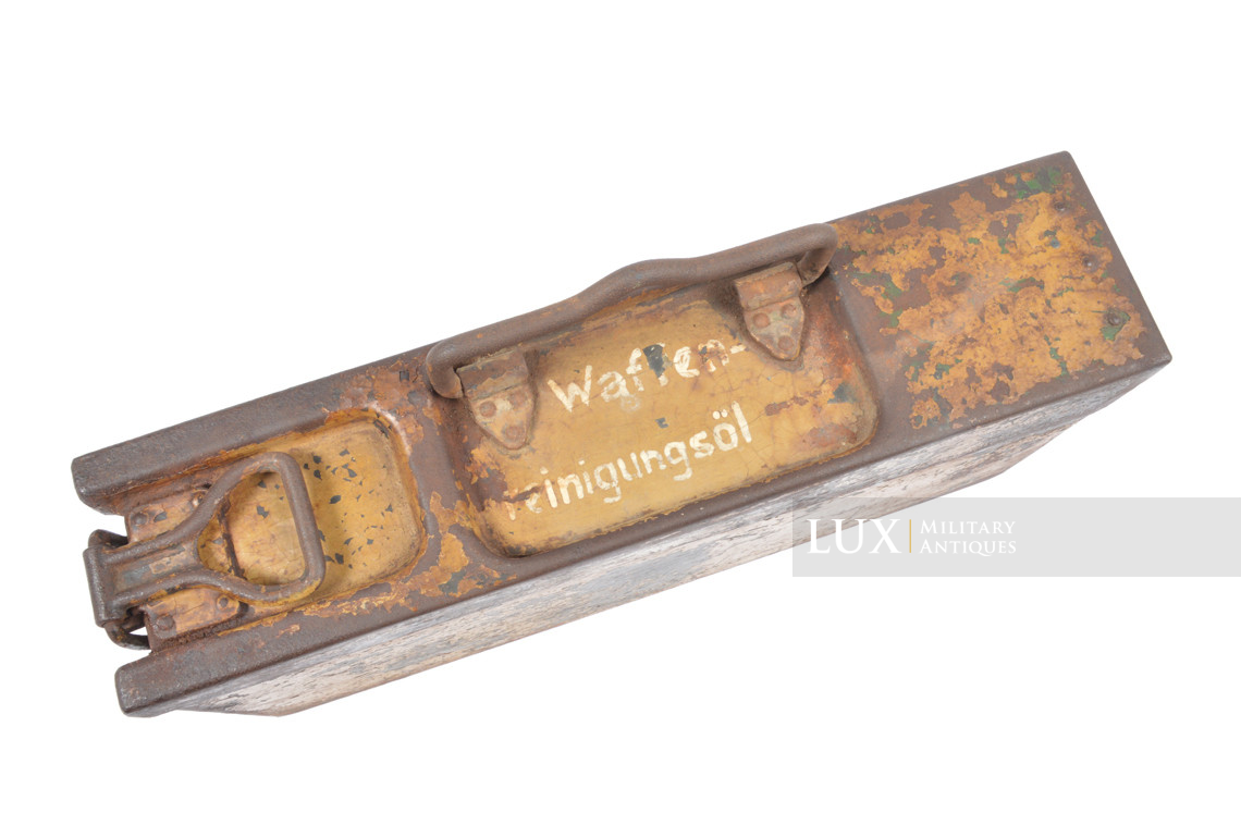 German MG service box, « Waffen-Reinigungsöl » - photo 8