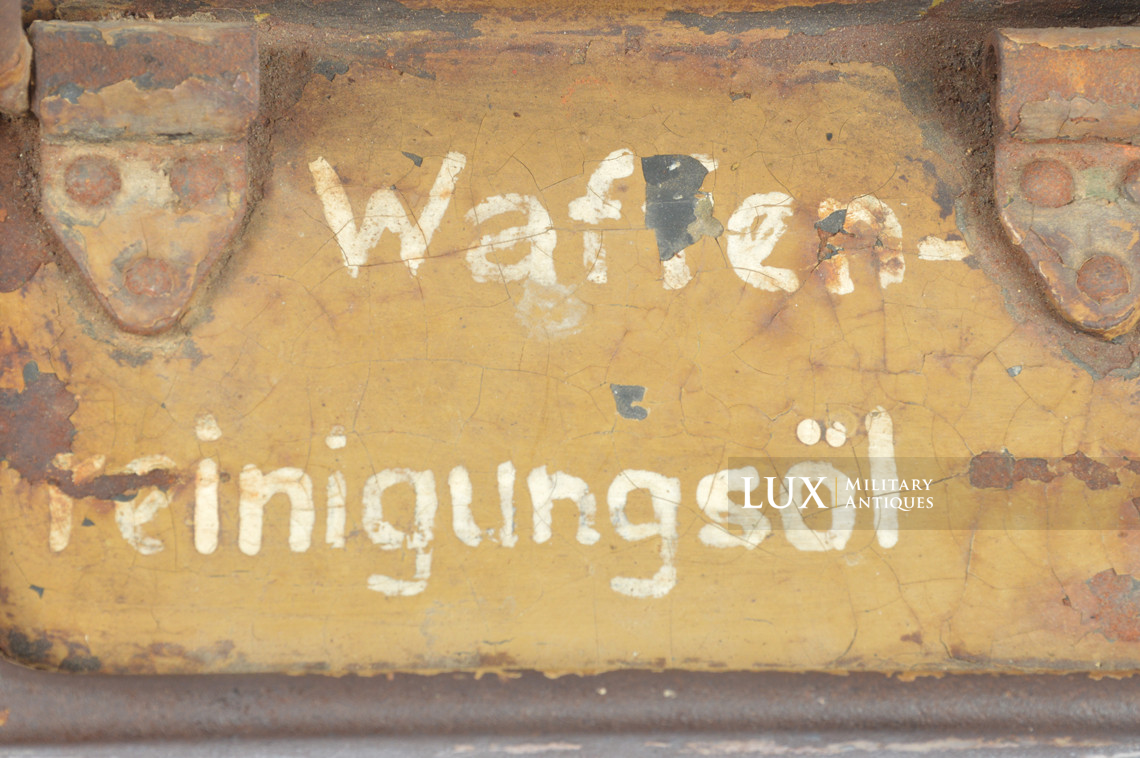 German MG service box, « Waffen-Reinigungsöl » - photo 9