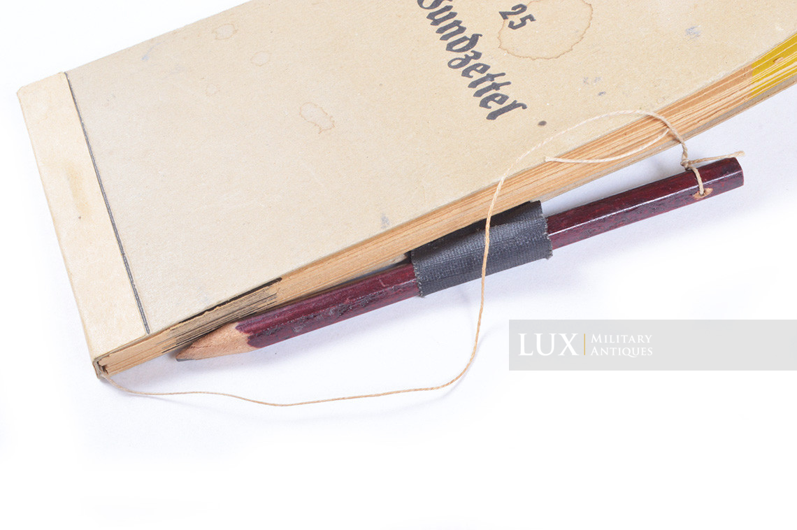 Carnet allemand d'étiquettes de blessés, « WUNDZETTEL » - photo 9