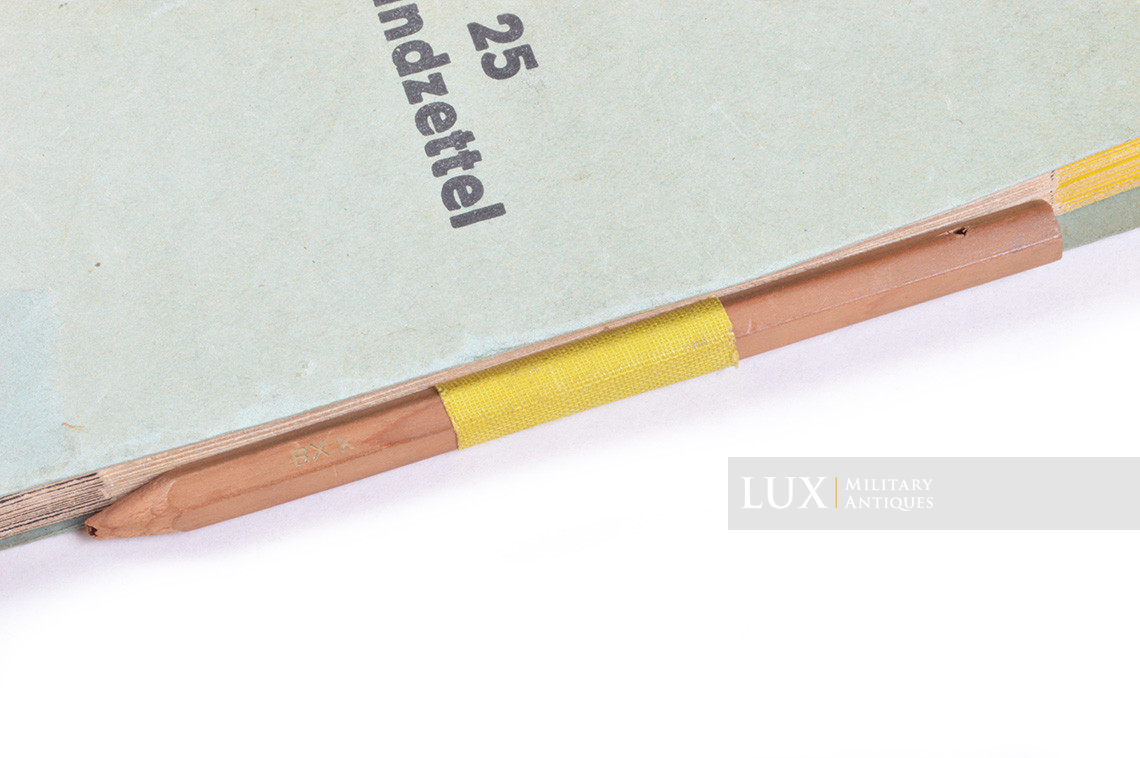 Carnet allemand d'étiquettes de blessés, « WUNDZETTEL » - photo 9