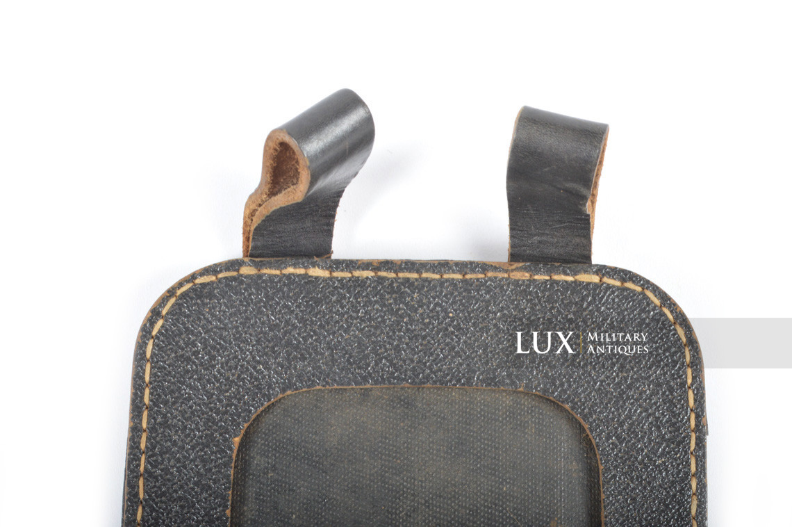 Late-war German entrenching tool carrying case in black pressed cardboard, « Carl Freudenberg » - photo 8