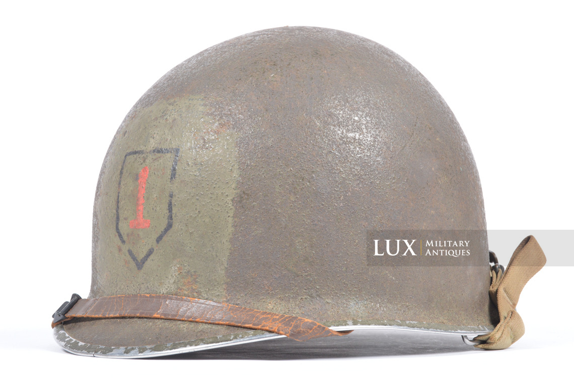 USM1 1st Infantry Division combat helmet, « Big Red One » - photo 4