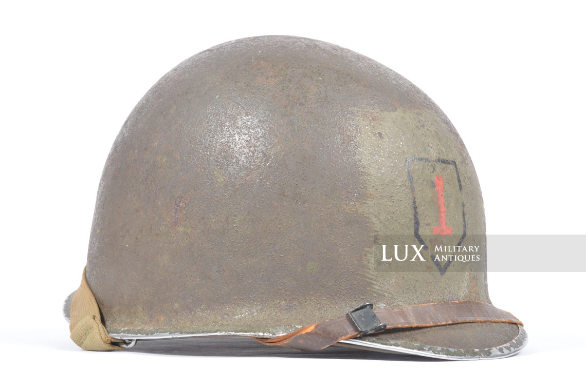 USM1 1st Infantry Division combat helmet, « Big Red One » - photo 13
