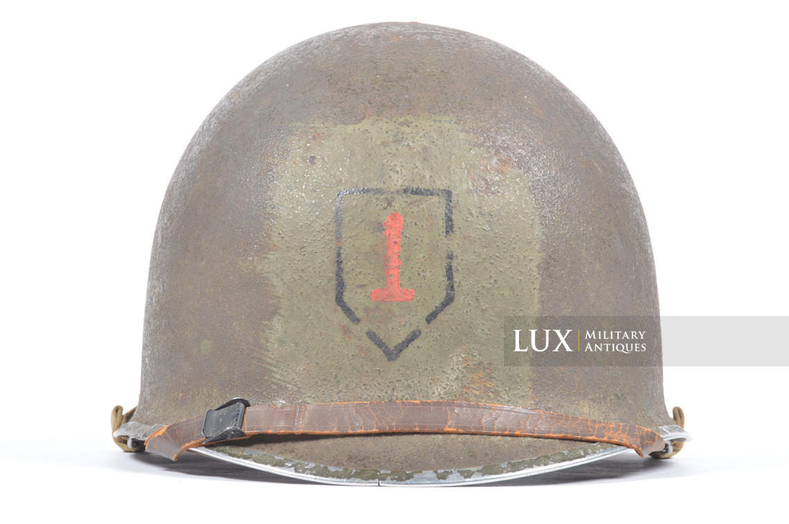 USM1 1st Infantry Division combat helmet, « Big Red One » - photo 14