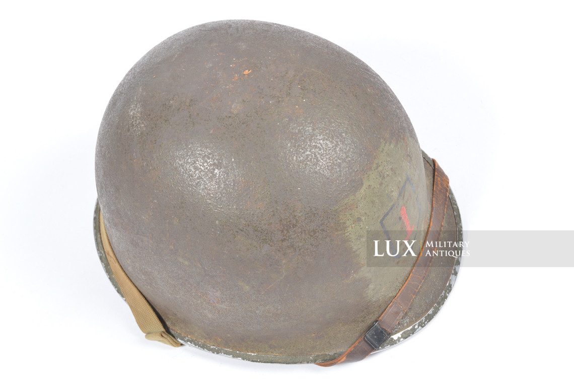 USM1 1st Infantry Division combat helmet, « Big Red One » - photo 15