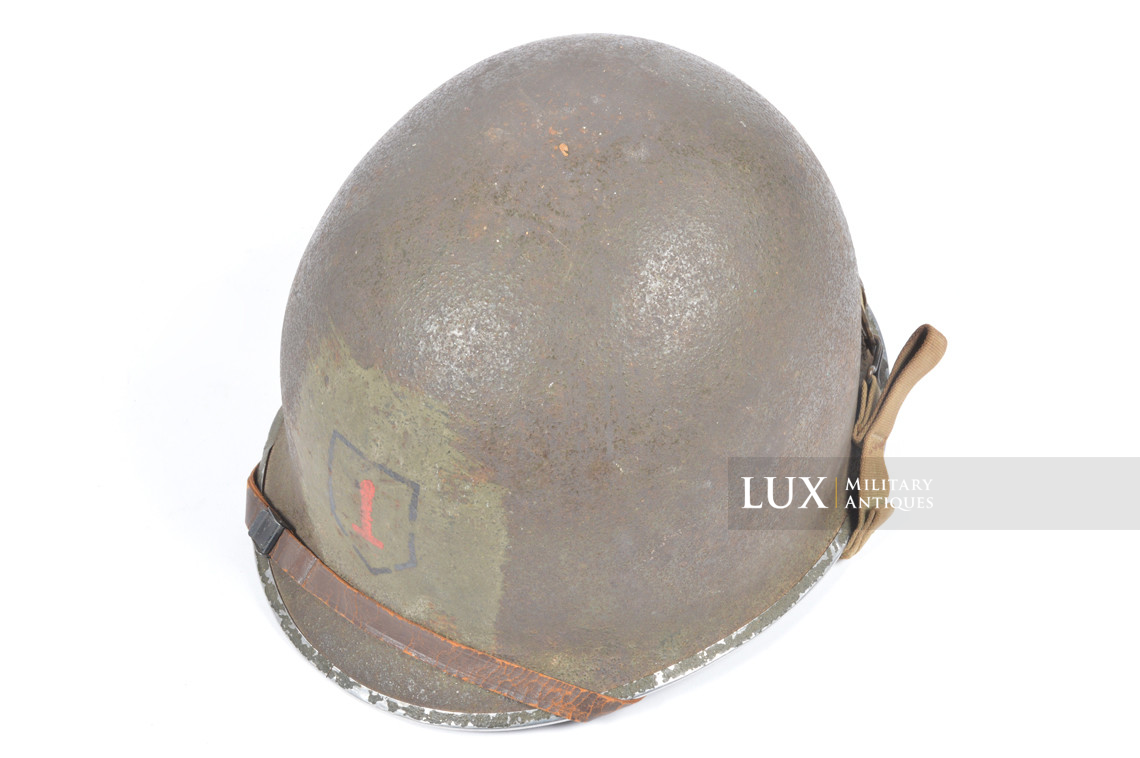 USM1 1st Infantry Division combat helmet, « Big Red One » - photo 16