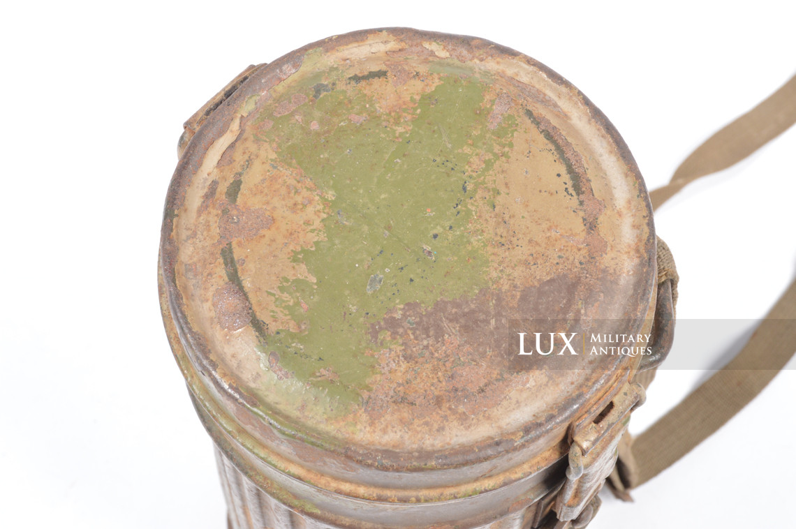 Boîtier de masque anti-gaz camouflé trois tons au pinceau - photo 12
