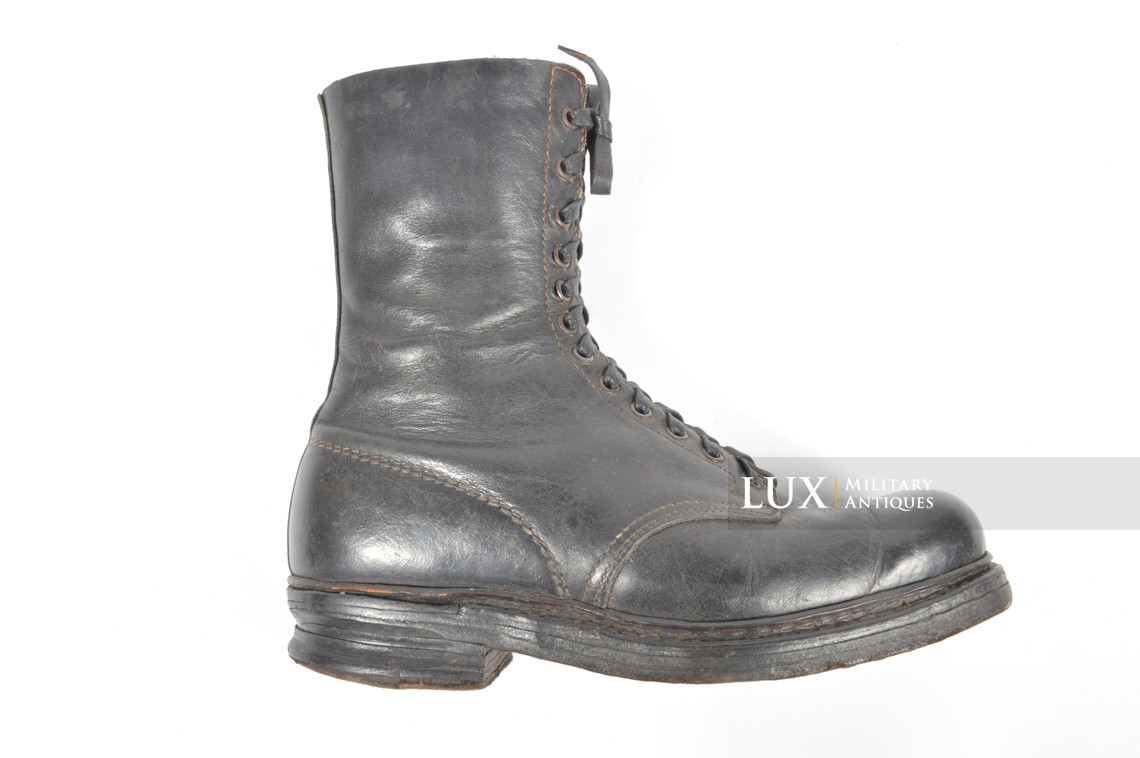 Bottes de saut de parachutiste allemand fin de guerre, « RBNr » - photo 9