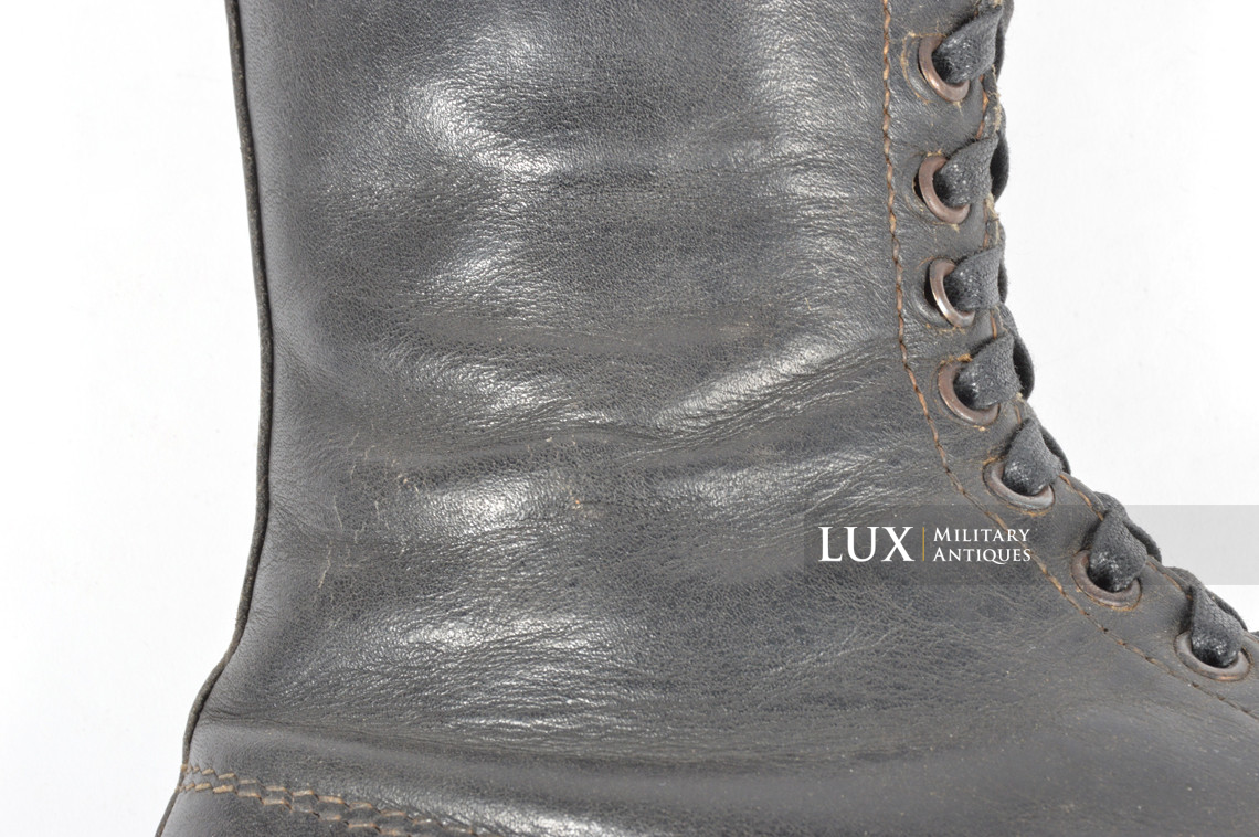 Bottes de saut de parachutiste allemand fin de guerre, « RBNr » - photo 11