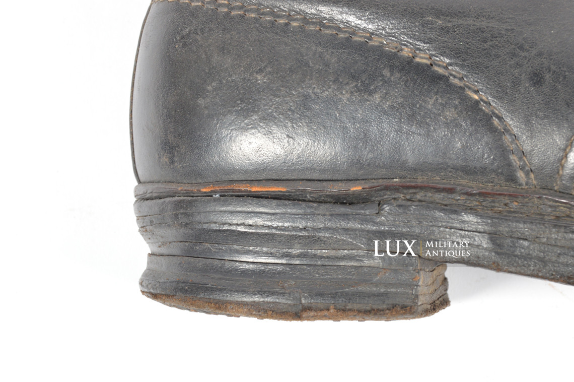 Bottes de saut de parachutiste allemand fin de guerre, « RBNr » - photo 12