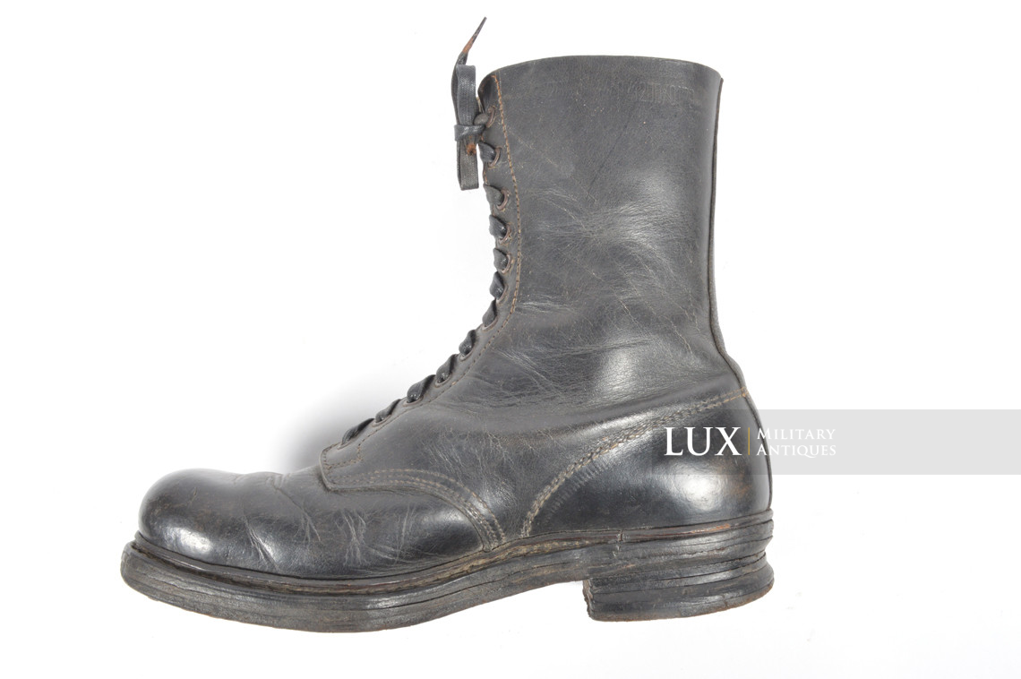 Bottes de saut de parachutiste allemand fin de guerre, « RBNr » - photo 14