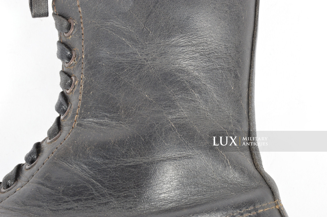 Bottes de saut de parachutiste allemand fin de guerre, « RBNr » - photo 16
