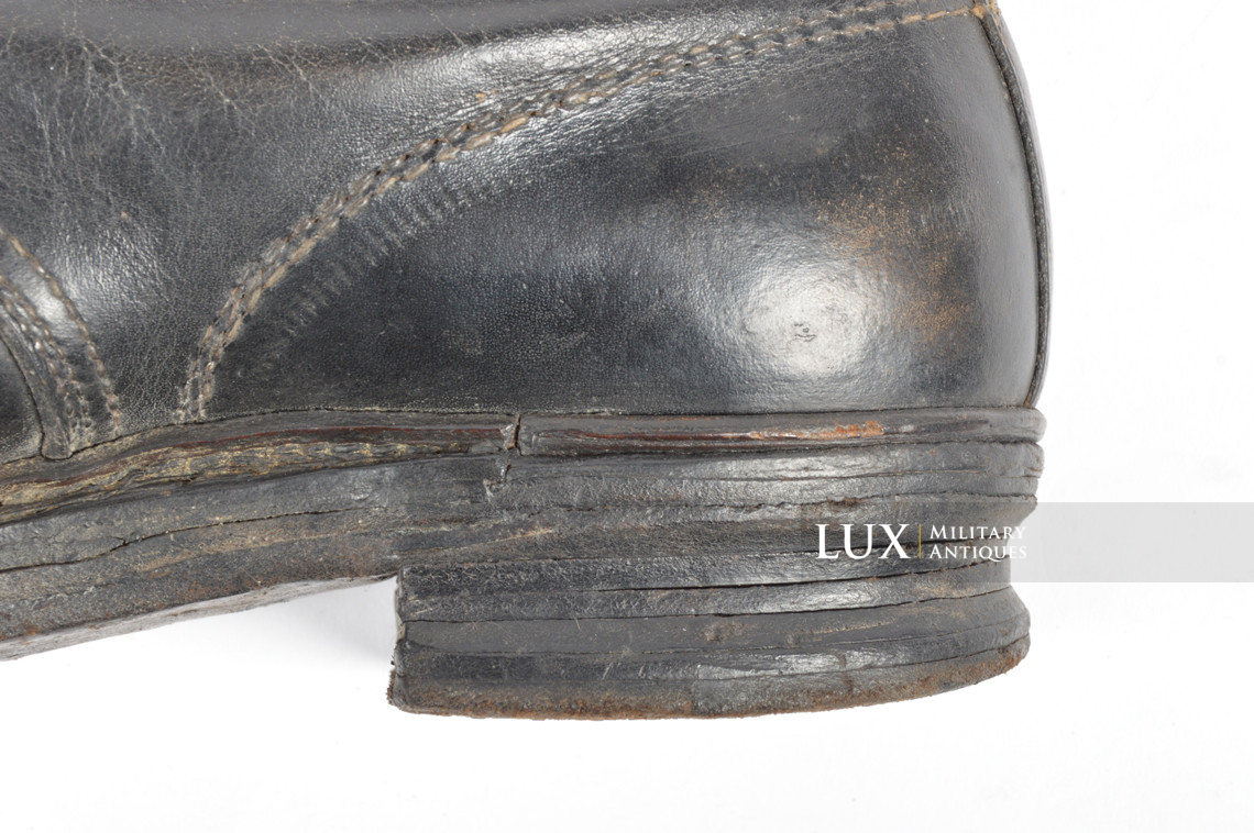 Bottes de saut de parachutiste allemand fin de guerre, « RBNr » - photo 17