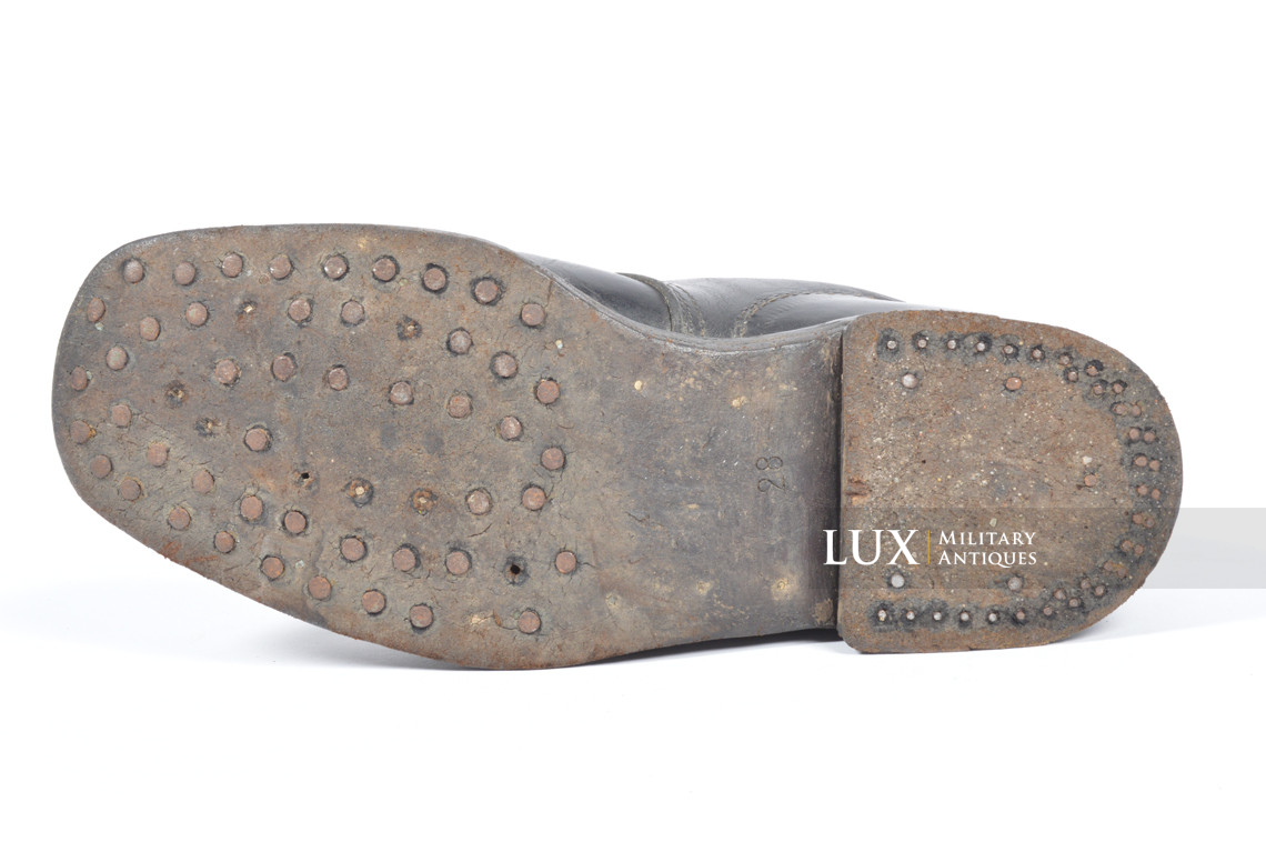 Bottes de saut de parachutiste allemand fin de guerre, « RBNr » - photo 19