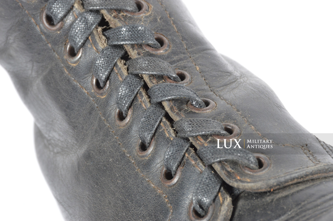 Bottes de saut de parachutiste allemand fin de guerre, « RBNr » - photo 23