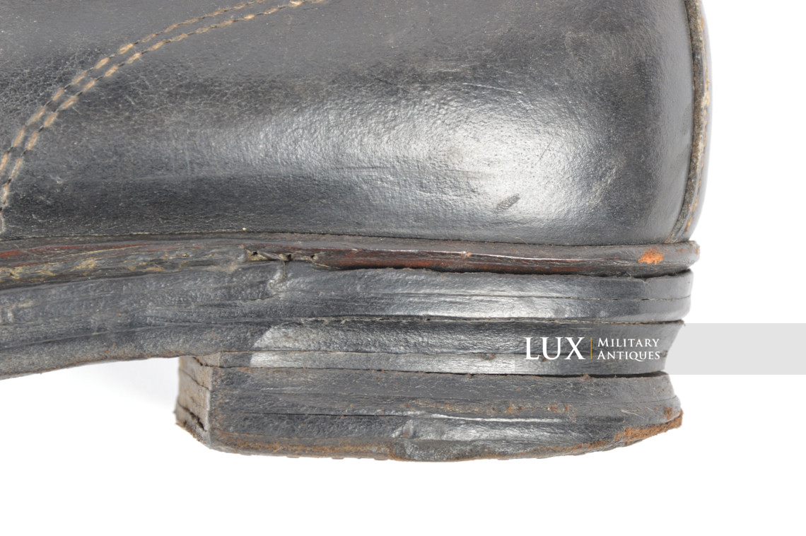 Bottes de saut de parachutiste allemand fin de guerre, « RBNr » - photo 32