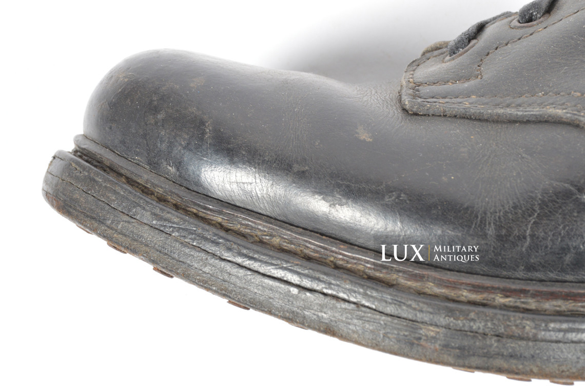 Bottes de saut de parachutiste allemand fin de guerre, « RBNr » - photo 33
