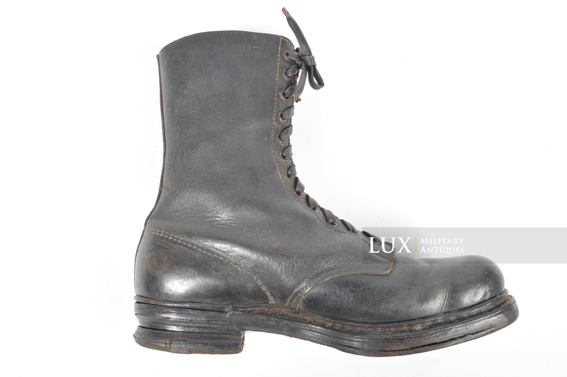 Bottes de saut de parachutiste allemand fin de guerre, « RBNr » - photo 34
