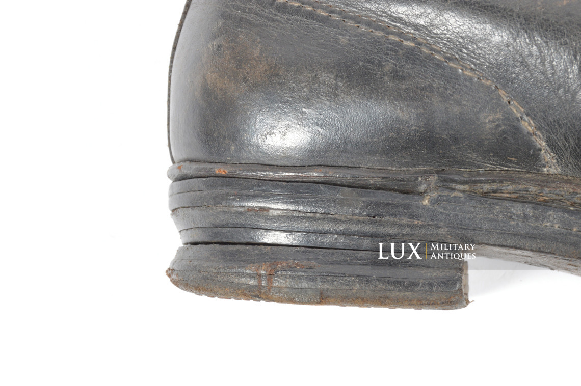 Bottes de saut de parachutiste allemand fin de guerre, « RBNr » - photo 37