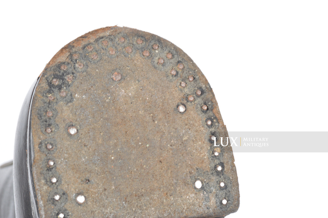 Bottes de saut de parachutiste allemand fin de guerre, « RBNr » - photo 42