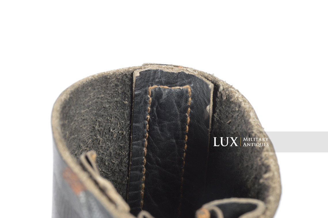 Bottes de saut de parachutiste allemand fin de guerre, « RBNr » - photo 45