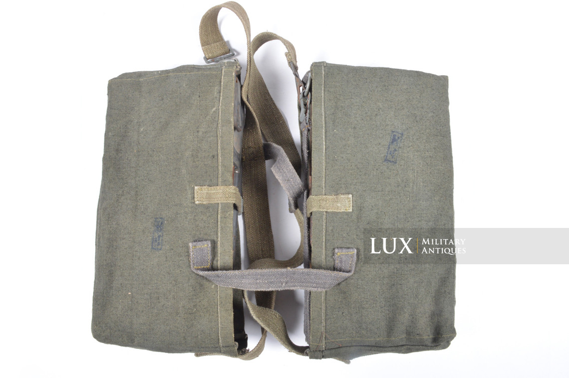 Rare German MG34/42 ammunition box carrying bags set - photo 13