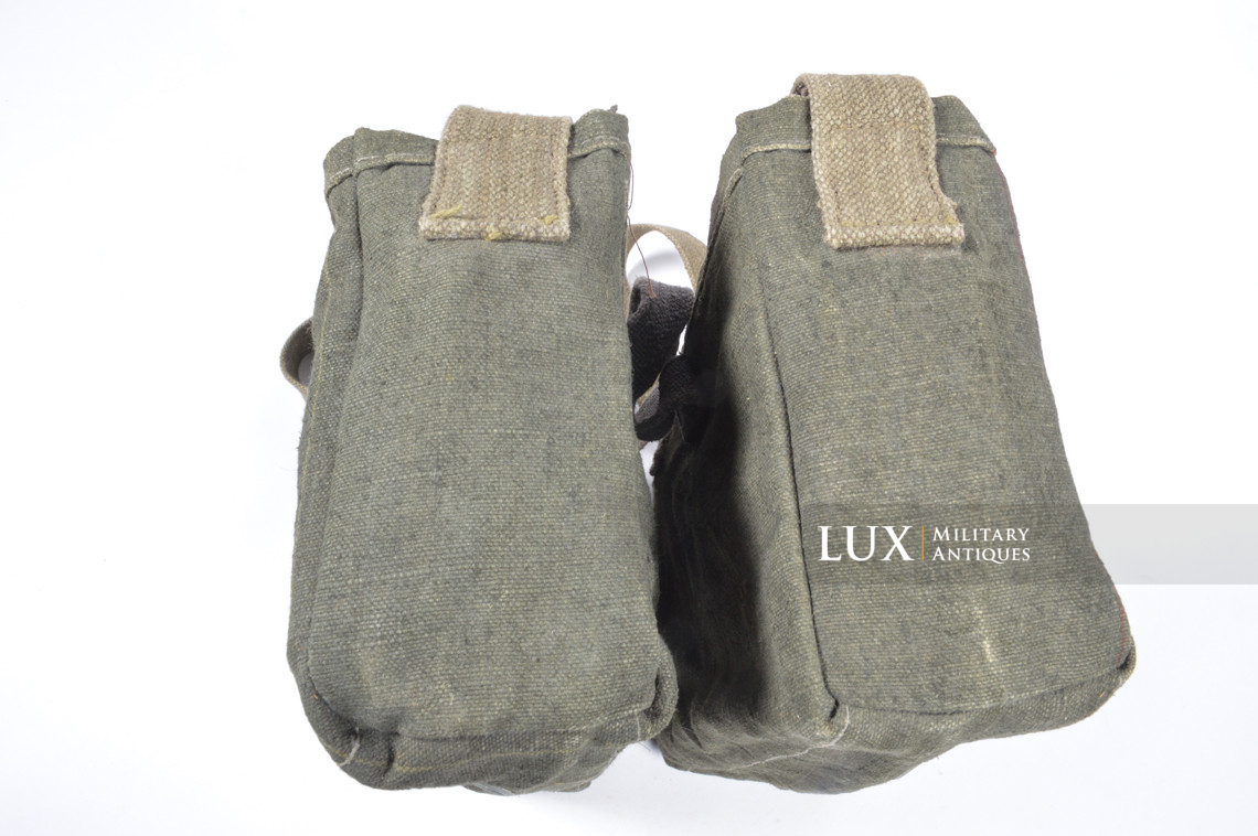Rare German MG34/42 ammunition box carrying bags set - photo 21
