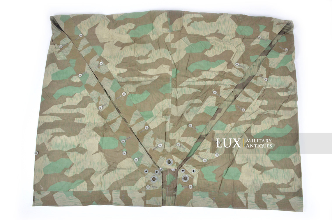 German Heer/Luftwaffe splinter camouflage shelter quarter/poncho, « 1942 » - photo 19