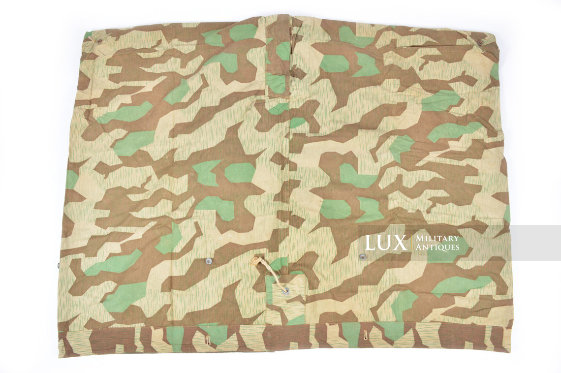 German Heer/Luftwaffe splinter camouflage shelter quarter/poncho « RF-Nr. / 1944 » - photo 14