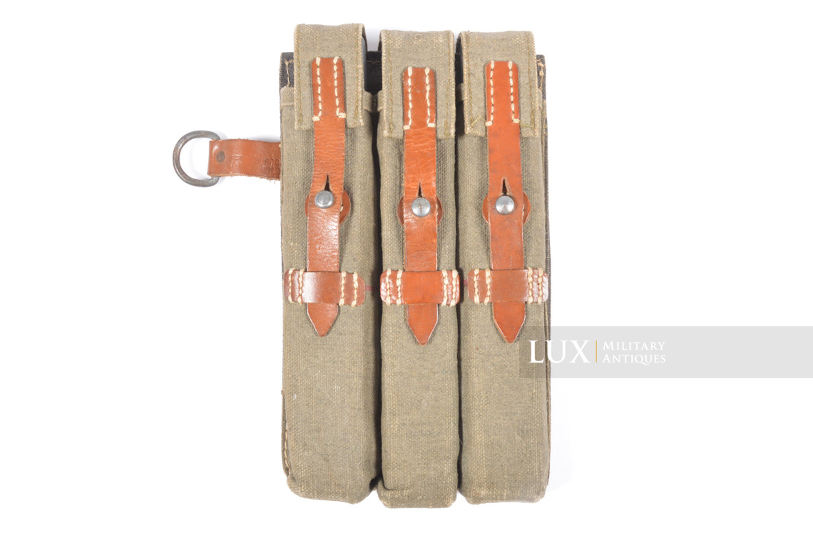 Late-war bicolor MP38u40 magazine pouch, « cea 1943 » - photo 4
