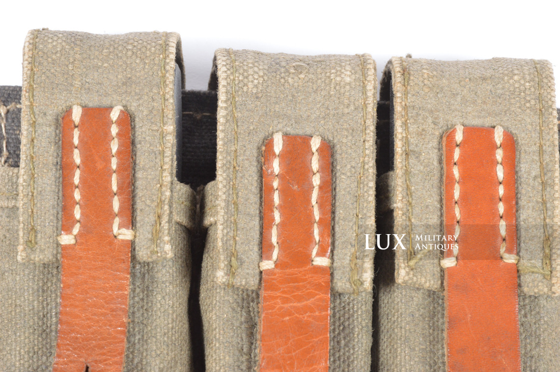 Late-war bicolor MP38u40 magazine pouch, « cea 1943 » - photo 8