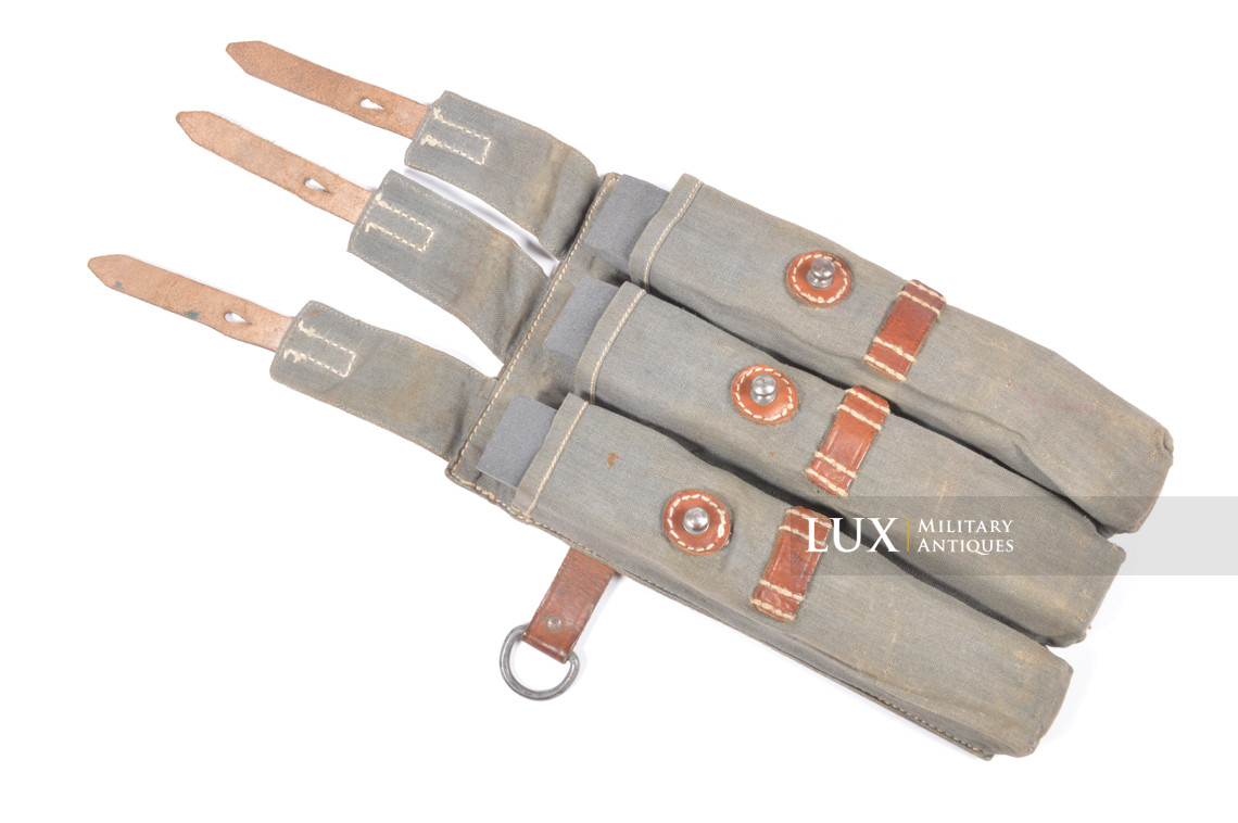Rare late-war MP38u40 pouch in very thin material, « fkx 1943 » - photo 21